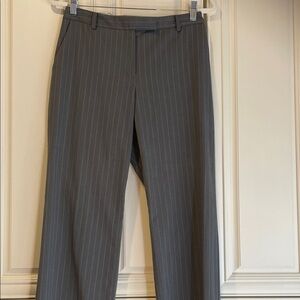 Gray Pinstripe Trousers